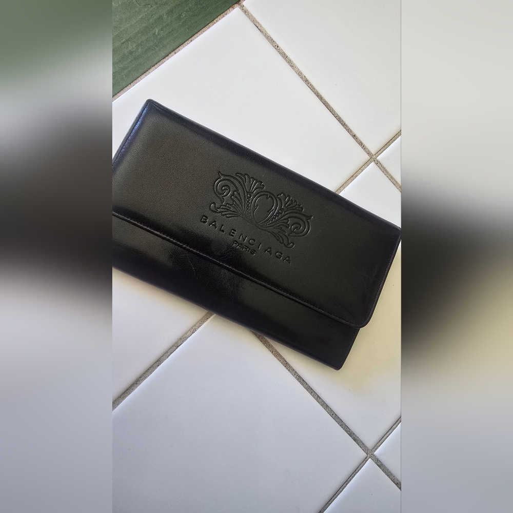 Vintage Balenciaga Black Women's Wallet - Picture 8 of 8